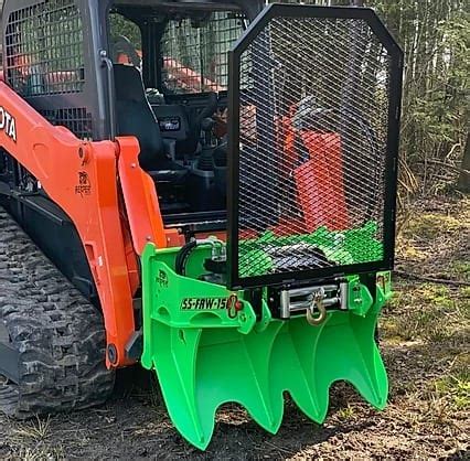 3 ton skid steer logging winch|forestry winch for skid steer.